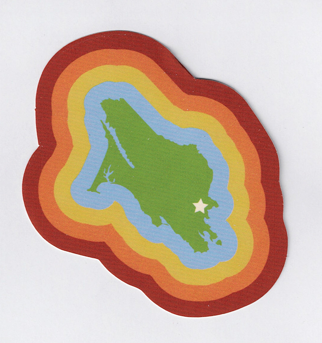 Marin County sticker